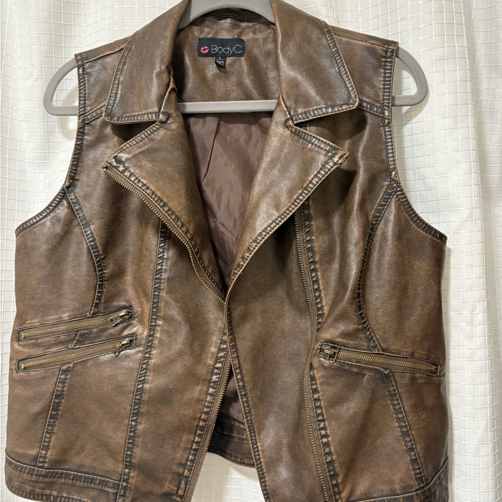 Body Central Women's Brown Vest